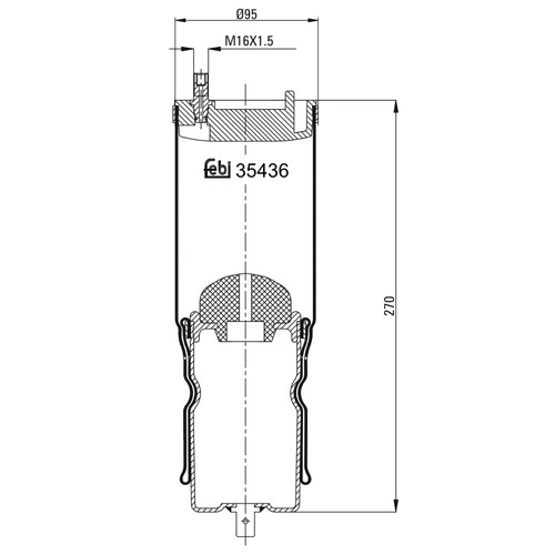 Febi bilstein federbalg - febi,